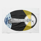 Bishop Rock Lighthouse Geschirrtuch (Horizontal)