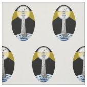 Bishop Rock Lighthouse Stoff (Muster)