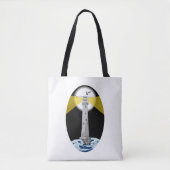 Bishop Rock Lighthouse Tasche (Vorderseite)