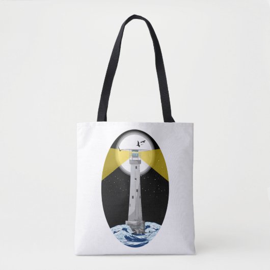 Bishop Rock Lighthouse Tasche (Vorderseite)
