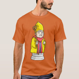 Bishop Schess Stück T-Shirt