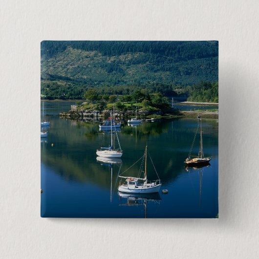 Bishops Bay, Loch Leven, Ballachullish, Button (Vorderseite)