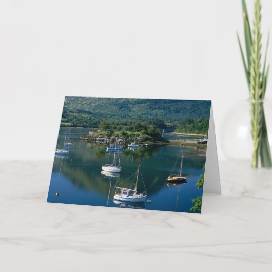 Bishops Bay, Loch Leven, Ballachullish, Karte (Vorderseite)