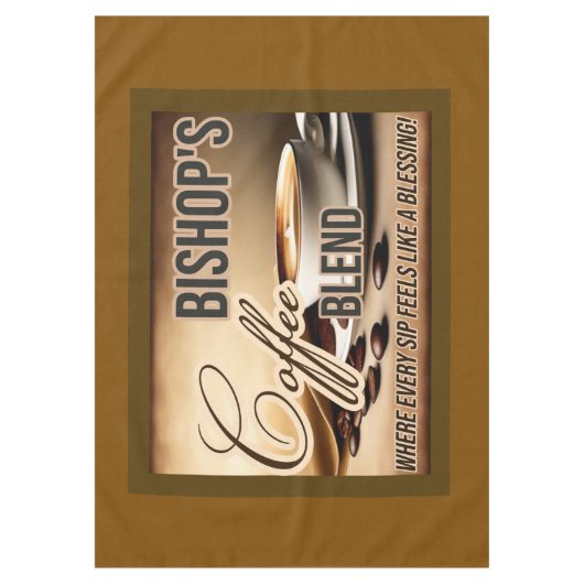 Bishops Coffee Tablecloth 60x84 Tischdecke (Vorderseite)