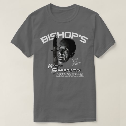 Bishops Knife Sharpening Service T-Shirt (Design vorne)