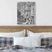 Bishopsgate Street Leinwanddruck (Insitu (Schlafzimmer))