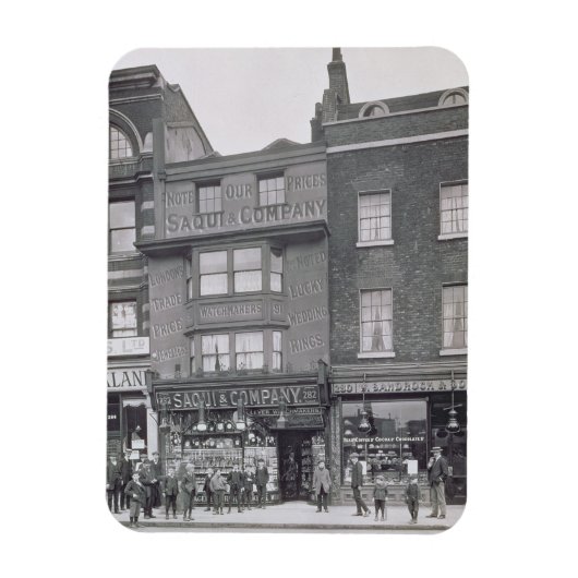 Bishopsgate von "Historic London Gebäude by A Magnet (Vertikal)