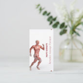 Bisiness-Karte für Heilmassagetherapeut Visitenkarte (Stehend Vorderseite)