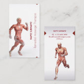 Bisiness-Karte für Heilmassagetherapeut Visitenkarte (Vorne/Hinten)
