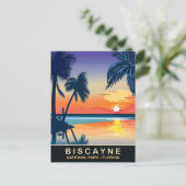 Biskaya, Sommersonntag in Florida, Reisen Postkarte (Stehend Vorderseite)
