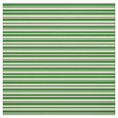 Bisken und dunkelgrüne Linien Stoff (Muster)