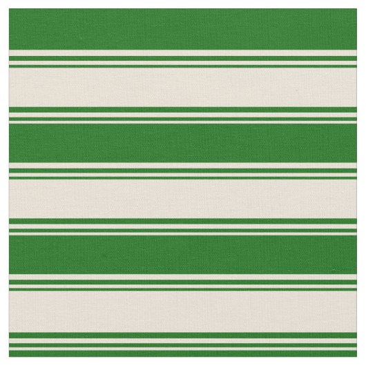 Bisken und dunkle grüne Linien Stoff (Nahaufnahme)