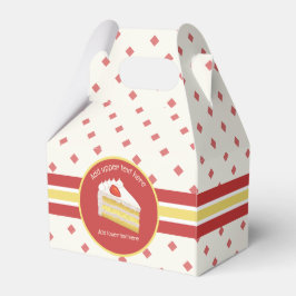 Biskuitkuchen - Mattierte Tres Leches Creme und ro Geschenkschachtel