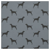 Bisla Hund-Silhouette-Muster Stoff (Muster)