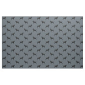 Bisla Hund-Silhouette-Muster Stoff (Fat Quarter (45,7 x 55,9 cm))
