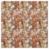 Bisla und Herbstblätter Stoff (Muster)