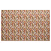 Bisla und Herbstblätter Stoff (Fat Quarter (45,7 x 55,9 cm))