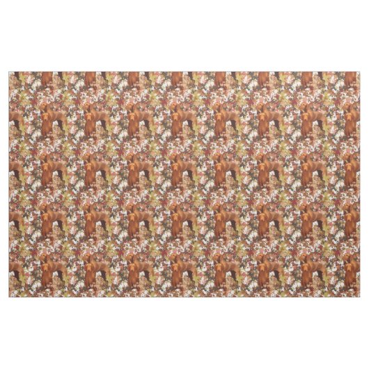 Bisla und Herbstblätter Stoff (Fat Quarter (45,7 x 55,9 cm))