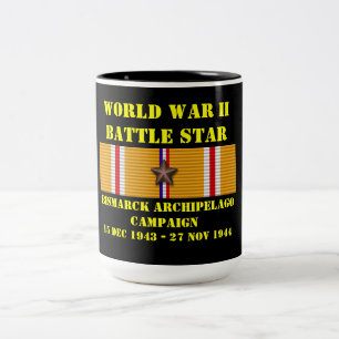 Bismarck Archipelago Campaign Zweifarbige Tasse