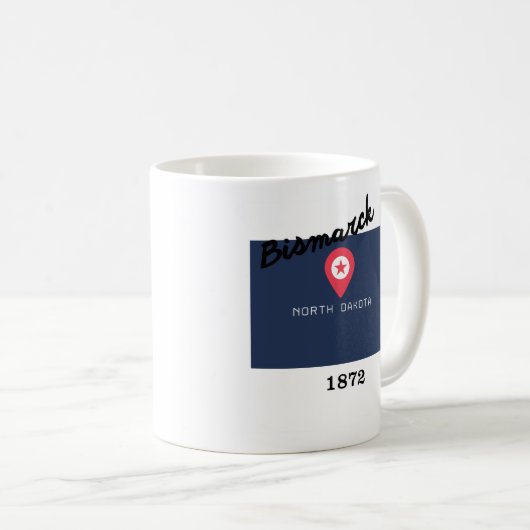 Bismarck coffee mug  kaffeetasse (VorderseiteRechts)