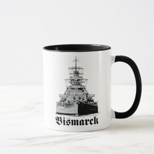 Bismarck Matrosen Tasse (Rechts)
