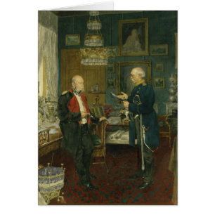 Bismarck mit Kaiser Wilhelm I