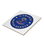 Bismarck North Dakota Fliese (Seite)