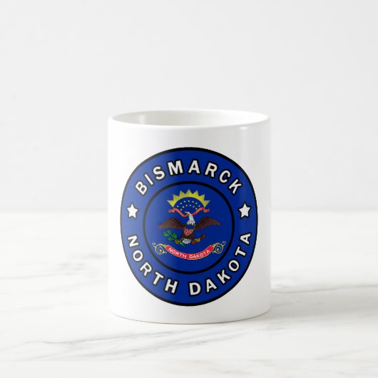 Bismarck North Dakota Kaffeetasse (Mittel)