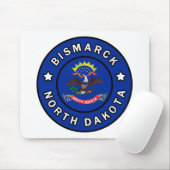 Bismarck North Dakota Mousepad (Mit Mouse)