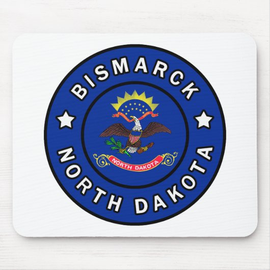 Bismarck North Dakota Mousepad (Vorne)