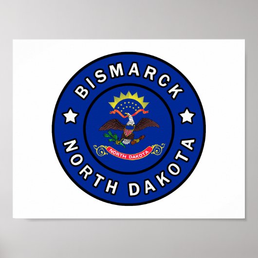Bismarck North Dakota Poster (Vorne)