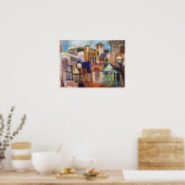 Bismarck-Sehenswürdigkeiten #1 Poster (Küche)