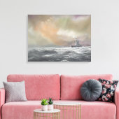 Bismarck signalisiert Prinz Eugen 0959h 24 Mai Leinwanddruck (Insitu (Wohnzimmer))