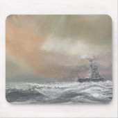 Bismarck signalisiert Prinz Eugen 0959hrs am 24. Mousepad (Vorne)