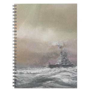 Bismarck signalisiert Prinz Eugen 0959hrs am 24. Notizblock