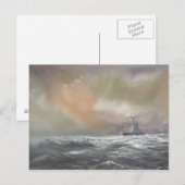 Bismarck signalisiert Prinz Eugen 0959hrs am 24. Postkarte (Vorne/Hinten)