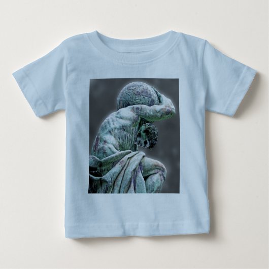 Bismarck Statue, Berlin, Griechischer Gott Atlas, Baby T-shirt (Vorderseite)
