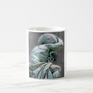 Bismarck-Statue, Berlin, griechischer Gott-Atlas, Kaffeetasse