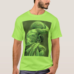 Bismarck-Statue, Berlin, griechischer Gott-Atlas, T-Shirt