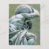 Bismarck Statue, Berlin, Griechischer Gotteatlas,  Postkarte (Vorderseite)