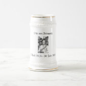 Bismarck Stein Bierglas (Mittel)