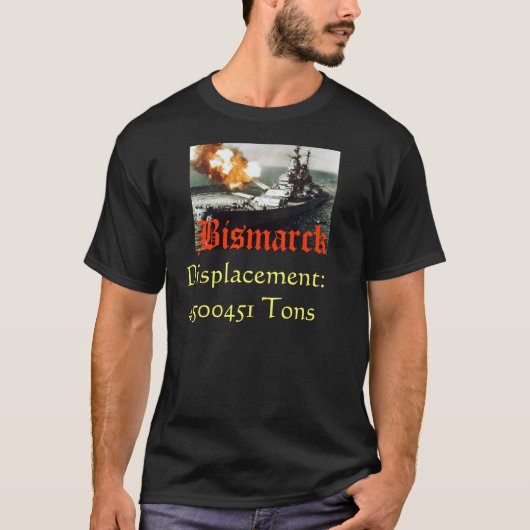 BISMARCK T-Shirt (Vorderseite)