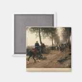 Bismarck und Napoleon Magnet (Vorderseite/Rückseite)