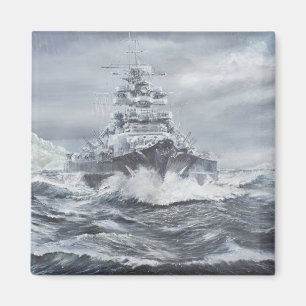 Bismarck vor der grönländischen Küste 1900h 23. Ma Magnet