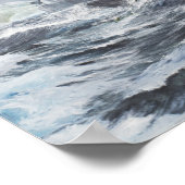 Bismarck vor der grönländischen Küste 1900h 23. Ma Poster (Ecke)