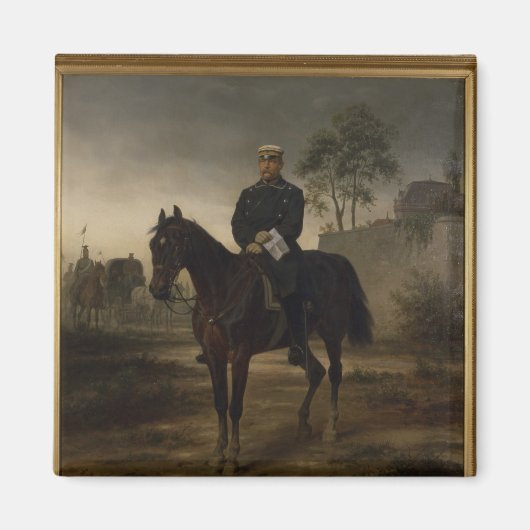 Bismarck vor Paris, 1873 Magnet (Vorne)