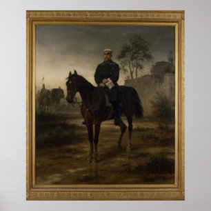 Bismarck vor Paris, 1873 Poster