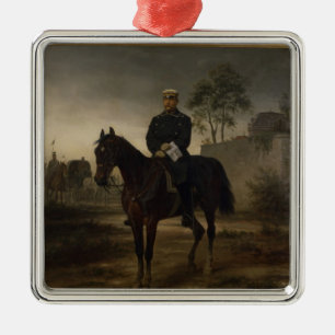 Bismarck vor Paris, 1873 Silbernes Ornament