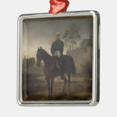 Bismarck vor Paris, 1873 Silbernes Ornament (Links)