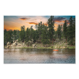 Bismark Lake in Black Hills National Forest Fotodruck